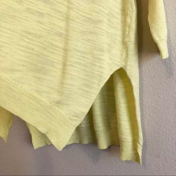 Anthropologie Moth Oversized Yellow Sweater, XSP - Picture 4 of 7